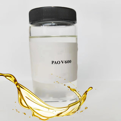 Metallocene Poly Alpha Olefin Pao V600 olio di base sintetico ad alta viscosità per prodotti