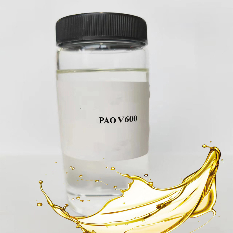 Metallocene Poly Alpha Olefin Pao V600 olio di base sintetico ad alta viscosità per prodotti